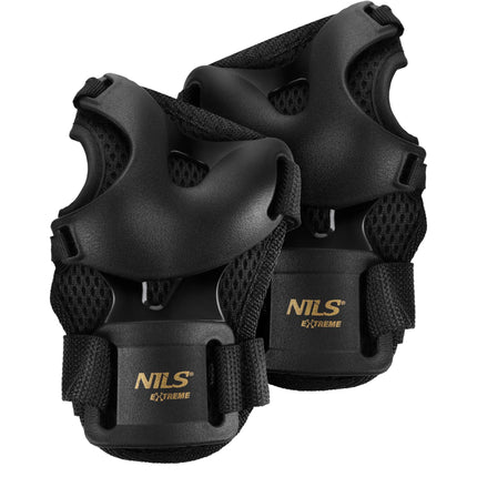 Ensemble de protections pour patinage, poignets, coudes et genoux, XL