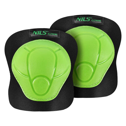Ensemble de protections pour patins à roulettes (poignets, coudes, genoux), vert S