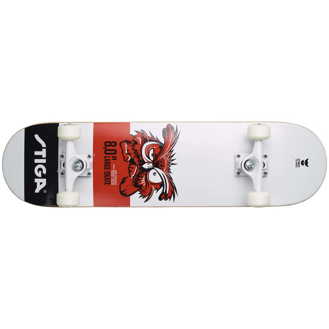 Skateboard Owl 8.0 Weiß