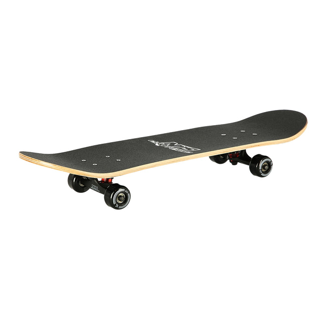 Skateboard avec motif tête de mort, plateau durable