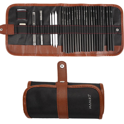 Coffret de croquis, 29 pièces, essentiels pour artistes