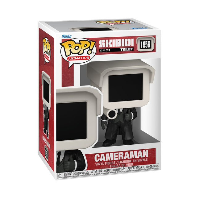 Figurine Funko Pop! en vinyle de collection Skibidi Toilet Cameraman