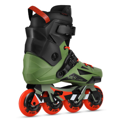Patins à roues alignées Slalom, verts, pointure 38, 80 mm