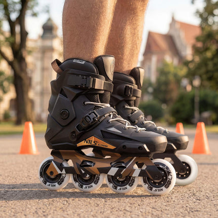 Slalom Inline Skates, Size 36, 80mm Wheels