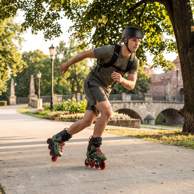 Patins à roues alignées de slalom, taille 45, roues de 80 mm, ABEC-9