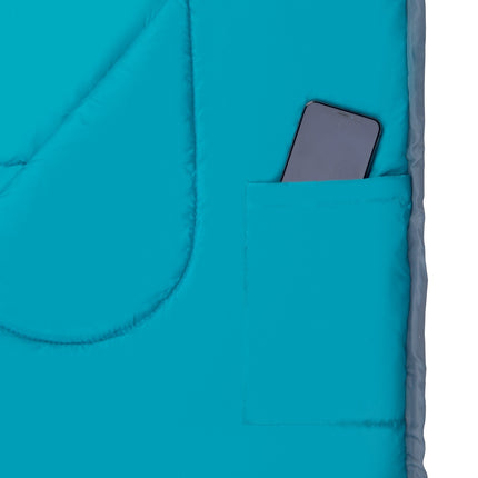 Sac de couchage, taille moyenne, gris-vert, léger