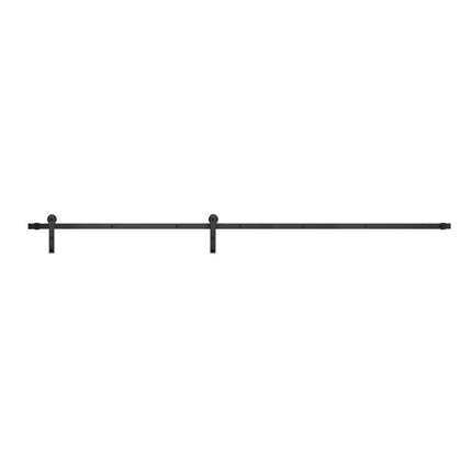 Sliding Barn Door Hardware Kit, 10FT Track, 330 lb, Black