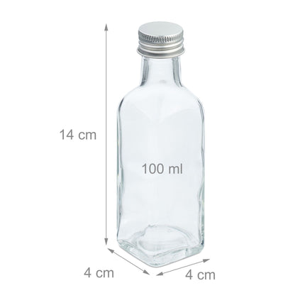 Petites bouteilles dans un ensemble