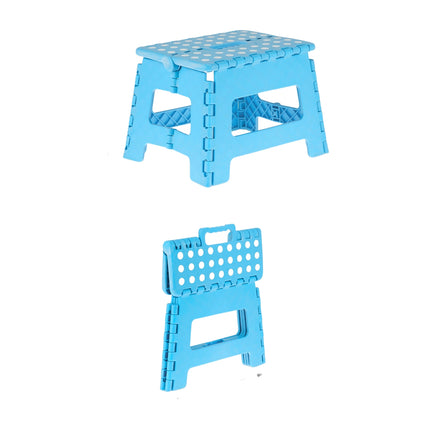 Kleiner Klapphocker blau