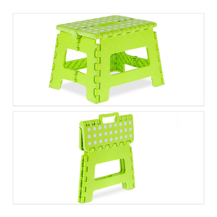Petit tabouret pliant vert