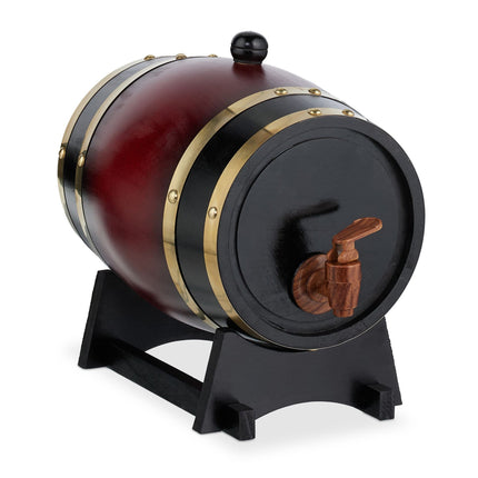 Petit tonneau en bois de 2,2 litres
