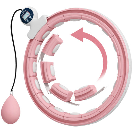Intelligenter Hula-Hoop-Reifen mit Gewichtsball und 16 verstellbaren Gliedern