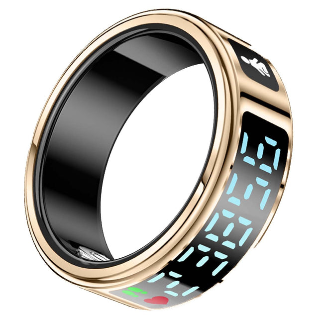 Smarter Ring mit Display, anpassbare Größe
