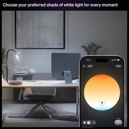 Smart White Ambiance E14 Kerzenlampe, 500 lm, dimmbar