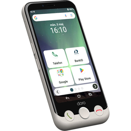 Smartphone 4G Aurora A11 Knochenweiß