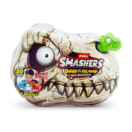Smashers Playset Dino Island T-Rex Bataille