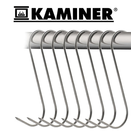 Räucherhaken-Set – 15 Stück, robustes Metall