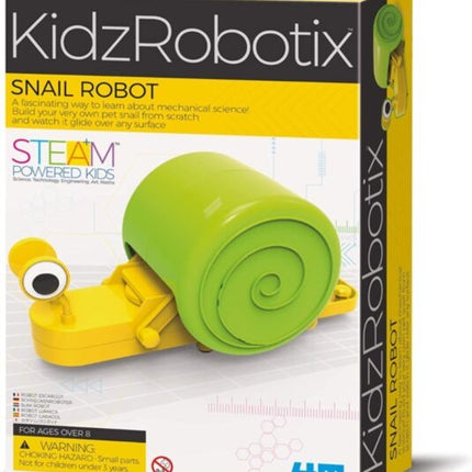 Kit robot escargot pour enfants, apprentissage STEM, assemblage facile