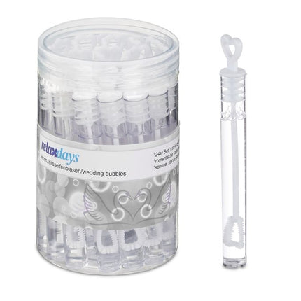 Ensemble de 24 bulles de savon pour mariage