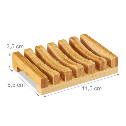 Porte-savon en bambou