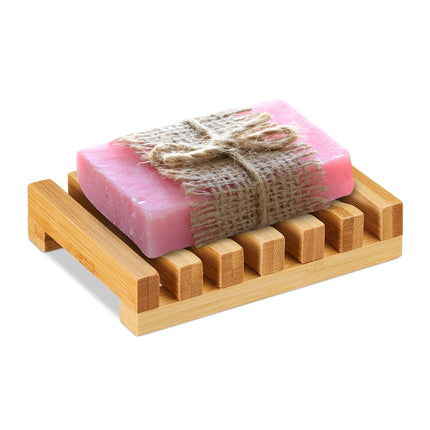 Porte-savon en bambou