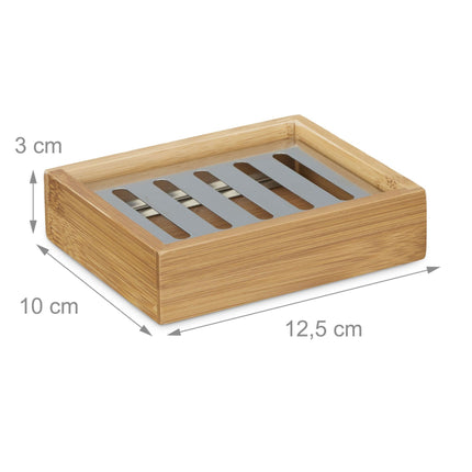 Porte savon en bambou
