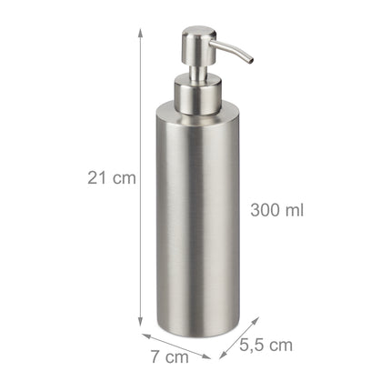 Seifenpumpe aus Edelstahl 300 ml