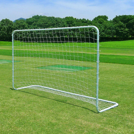 But de football avec filet, cadre en acier, 182 cm