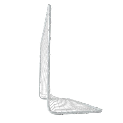 But de football avec filet, cadre en acier, 182 cm