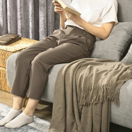 Graues Samt-Schlafsofa mit verstellbarer Rückenlehne, 141cm
