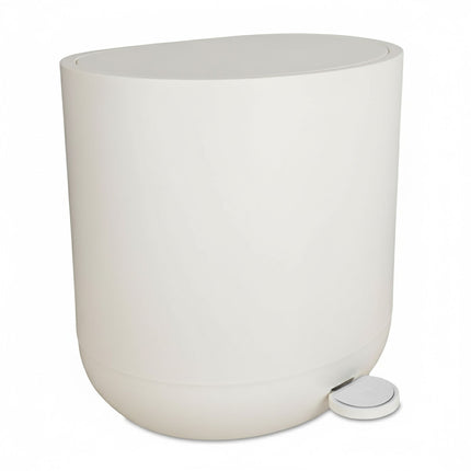 Soft-Close Badezimmer-Tretmülleimer, 7L, Kunststoff