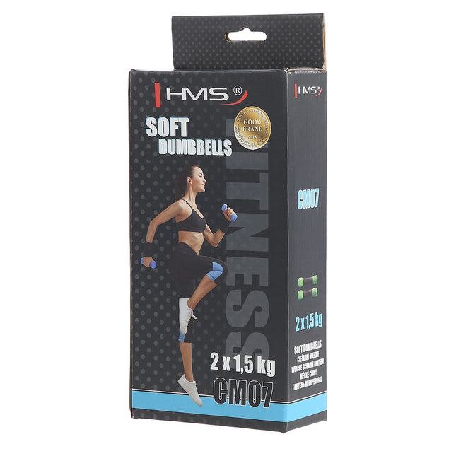 Soft-Hanteln 2 x 1,5 kg – Bequemer Griff