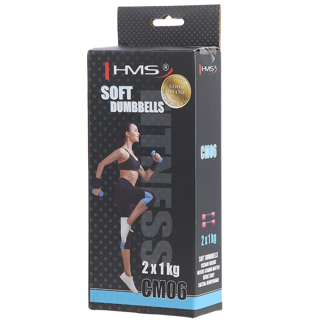 Soft Dumbbells 2 x 1 kg – Komfortabler Griff