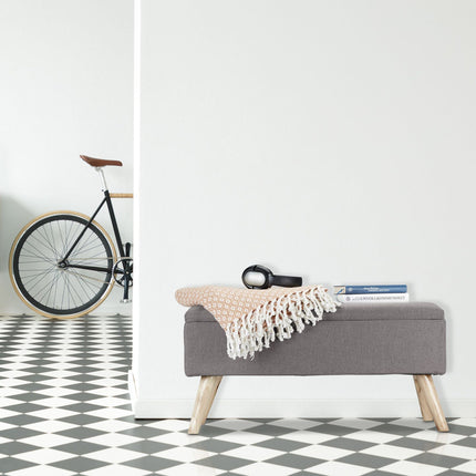 Banc moelleux avec rangement