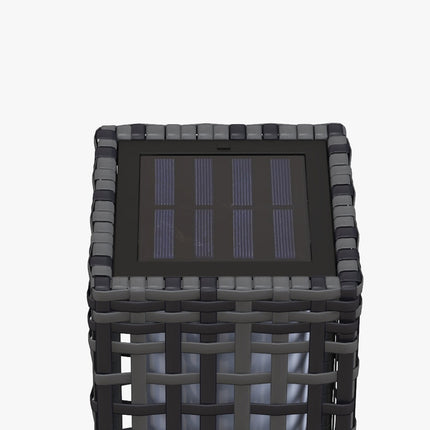 Wasserdichte Rattan Solar Wegleuchte, Auto Sensor LED-Lampe