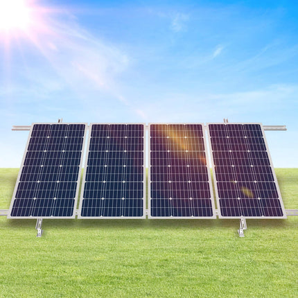 Solar Panel Ground Mount Bracket, 30–60, 1–4 Panels