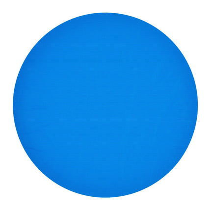 Solar Pool Cover, 24 ft Round, 8 Mil PE Bubble, Blue