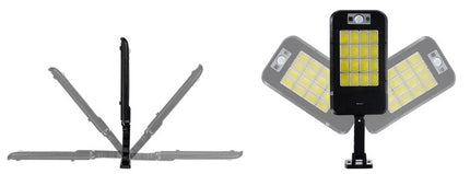 Lampe solaire 240 LED Izoxis 19444