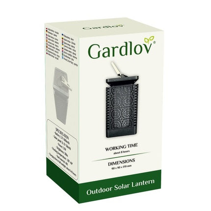 Solar lamp - Gardlov 24404 lantern