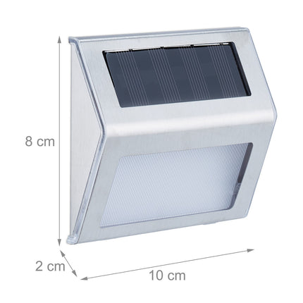 Solarlampen für die Wand