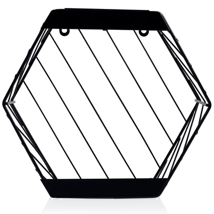 Solar-powered LED wall lamp with shelf for potted plants