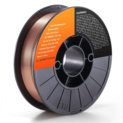 Solid MIG Welding Wire, ER70S-6 0.8mm 5kg
