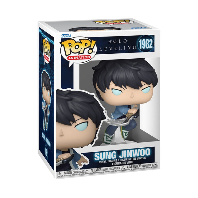 Figurine Funko Pop! en vinyle Solo Leveling - Édition Chase de Sung Jin-Woo