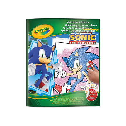 Sonic Color & Sticker Set for Creative Fun and Imagination
