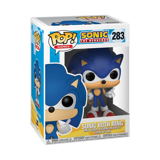 Figurine en vinyle Funko Pop! Sonic - Jouet de collection, 9,5 cm