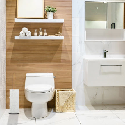Lot de 2 porte-rouleaux de rechange pour salle de bain