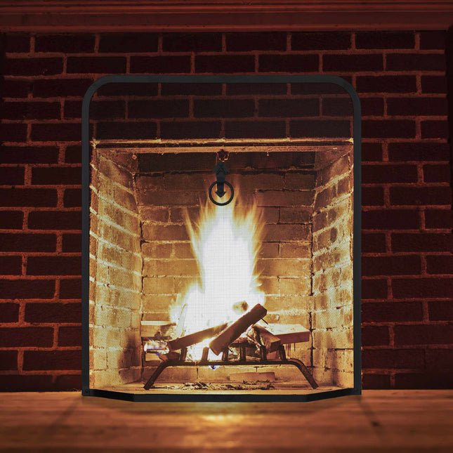Funkenschutz für Kamin