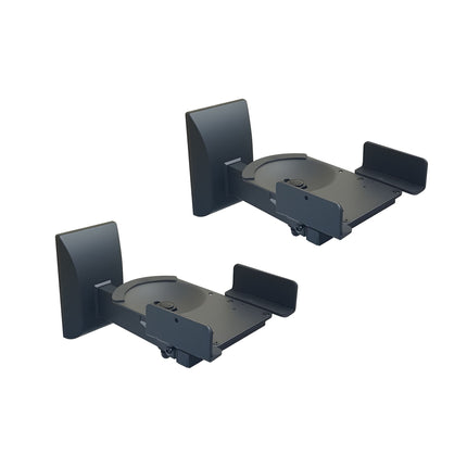Support mural pour haut-parleur, fixations universelles, paire