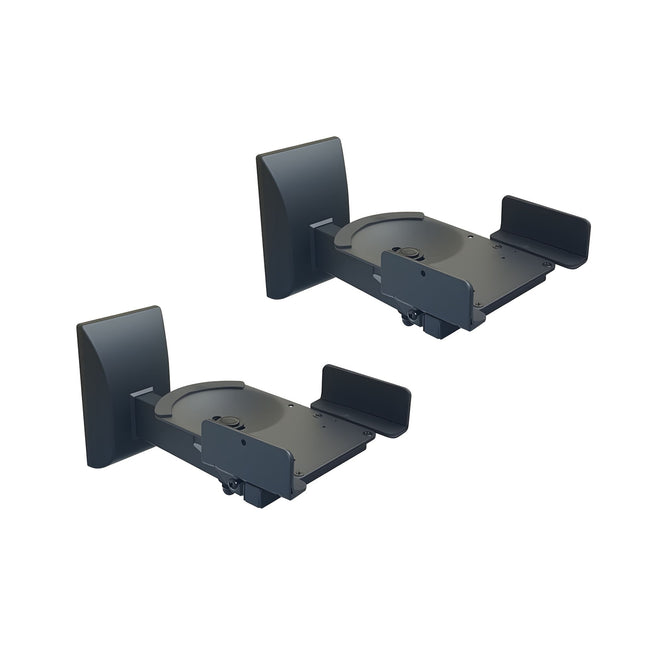 Support mural pour haut-parleur, fixations universelles, paire