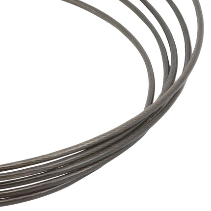 Corde à sauter rapide, argentée - Réglable, légère